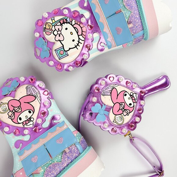 Irregular Choice x Sanrio Hello Kitty “Just Be You” Boots – Size 39 - Picture 2 of 9